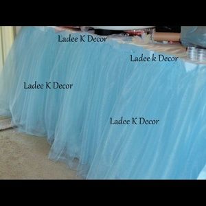 COPY - Shimmer Table Tulle Skirt